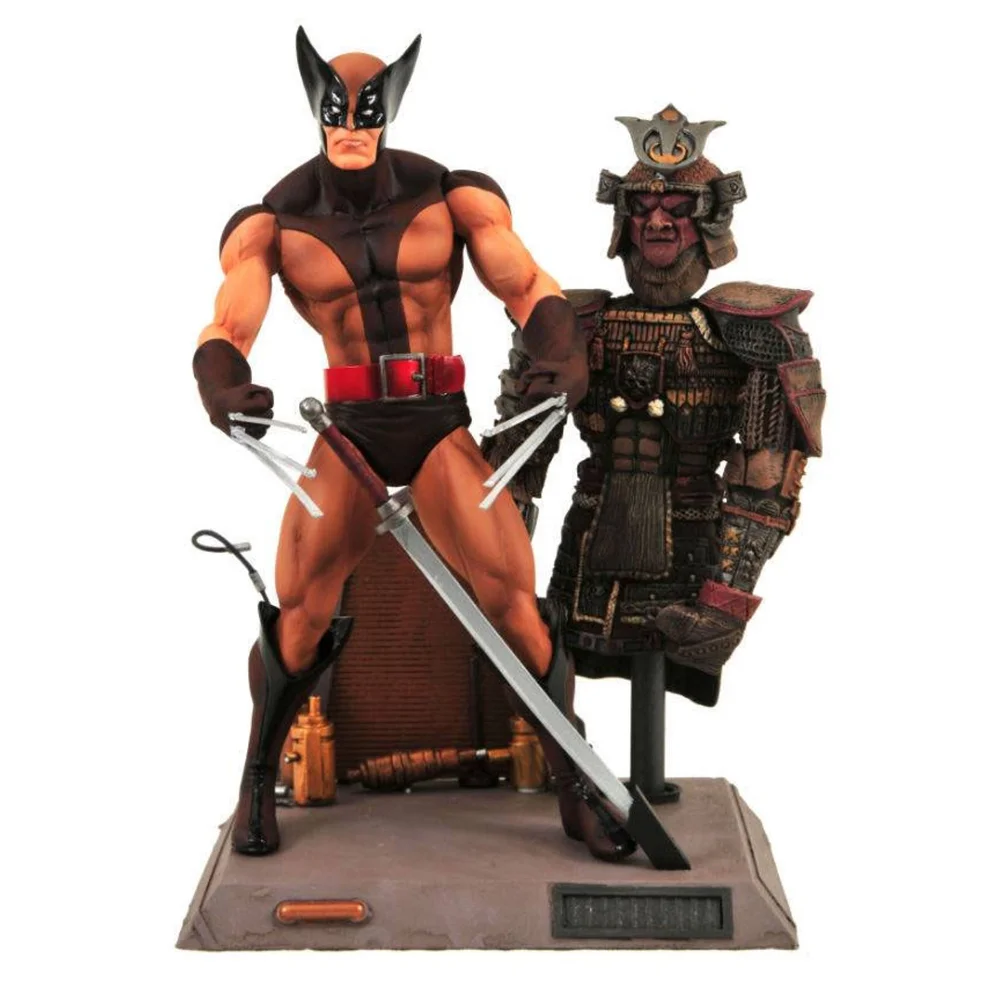 Diamond Select Marvel Select Actiefiguur - Wolverine (Bruin kostuum) Afbeelding 1
