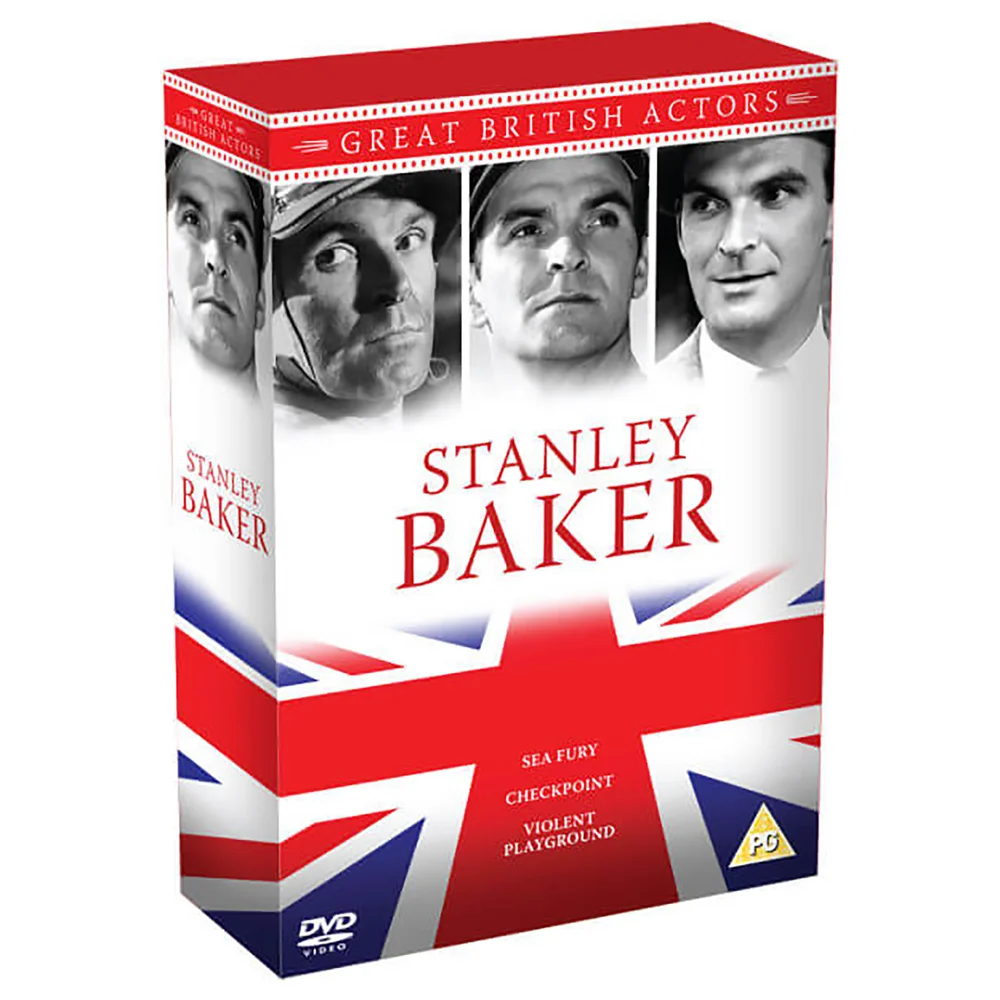 Stanley Baker Box Set - Violent Playground / Sea Fury / Checkpoint Afbeelding 1