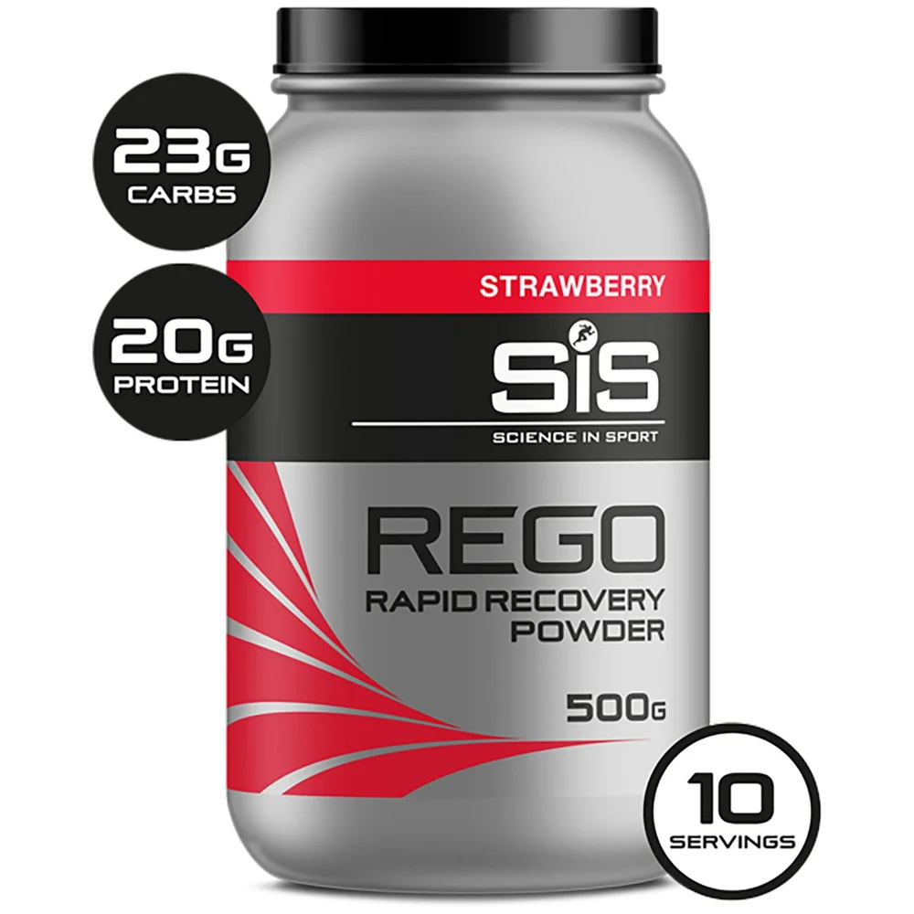 Science in Sport REGO Rapid Recovery Drink Powder 500g Tub - Vanilla Afbeelding 1