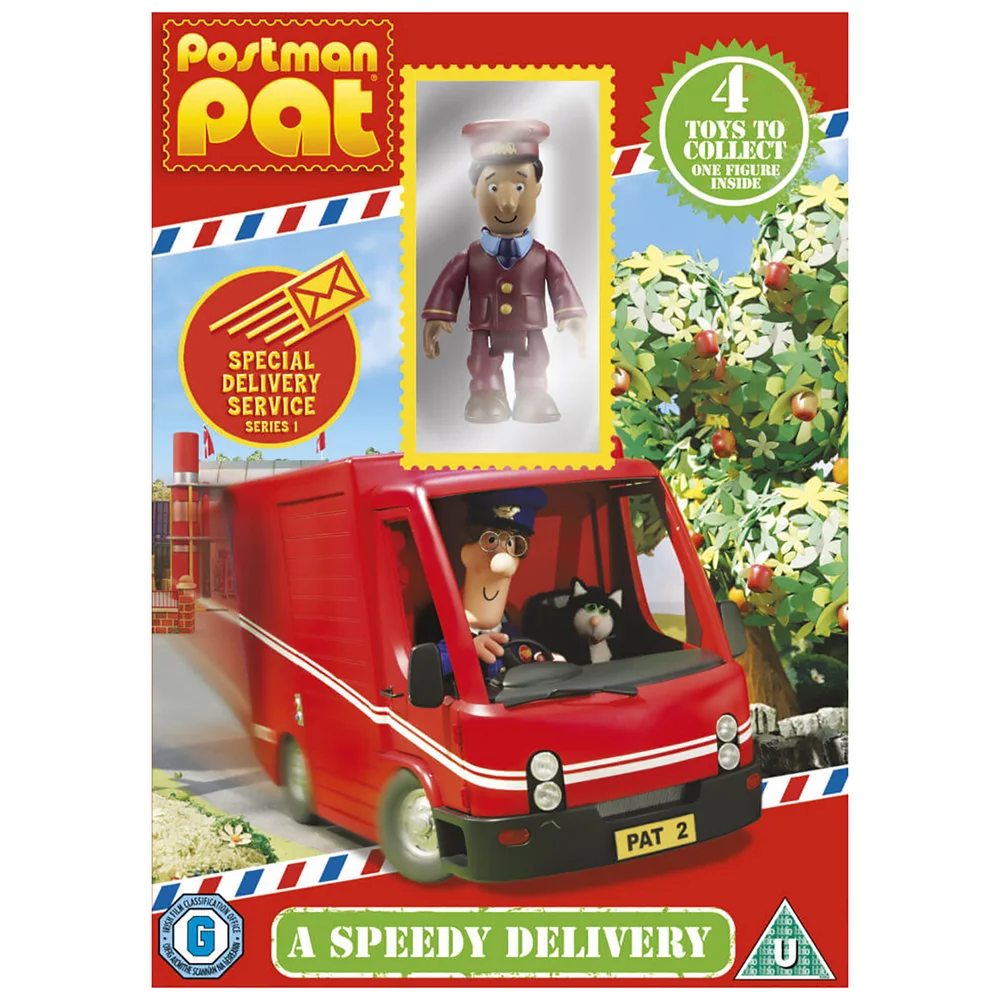 Postman Pat: Special Delivery Service - A Speedy Delivery (Includes Jay Bains Figurine) Afbeelding 1
