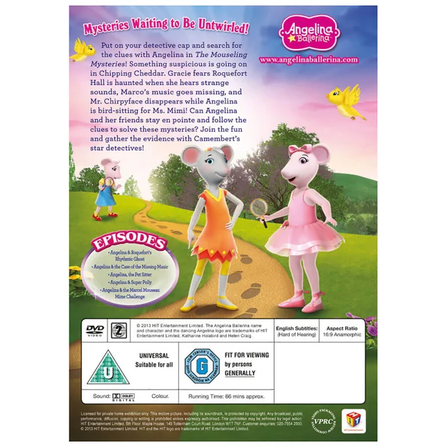 Angelina Ballerina: Mouseling Mysteries