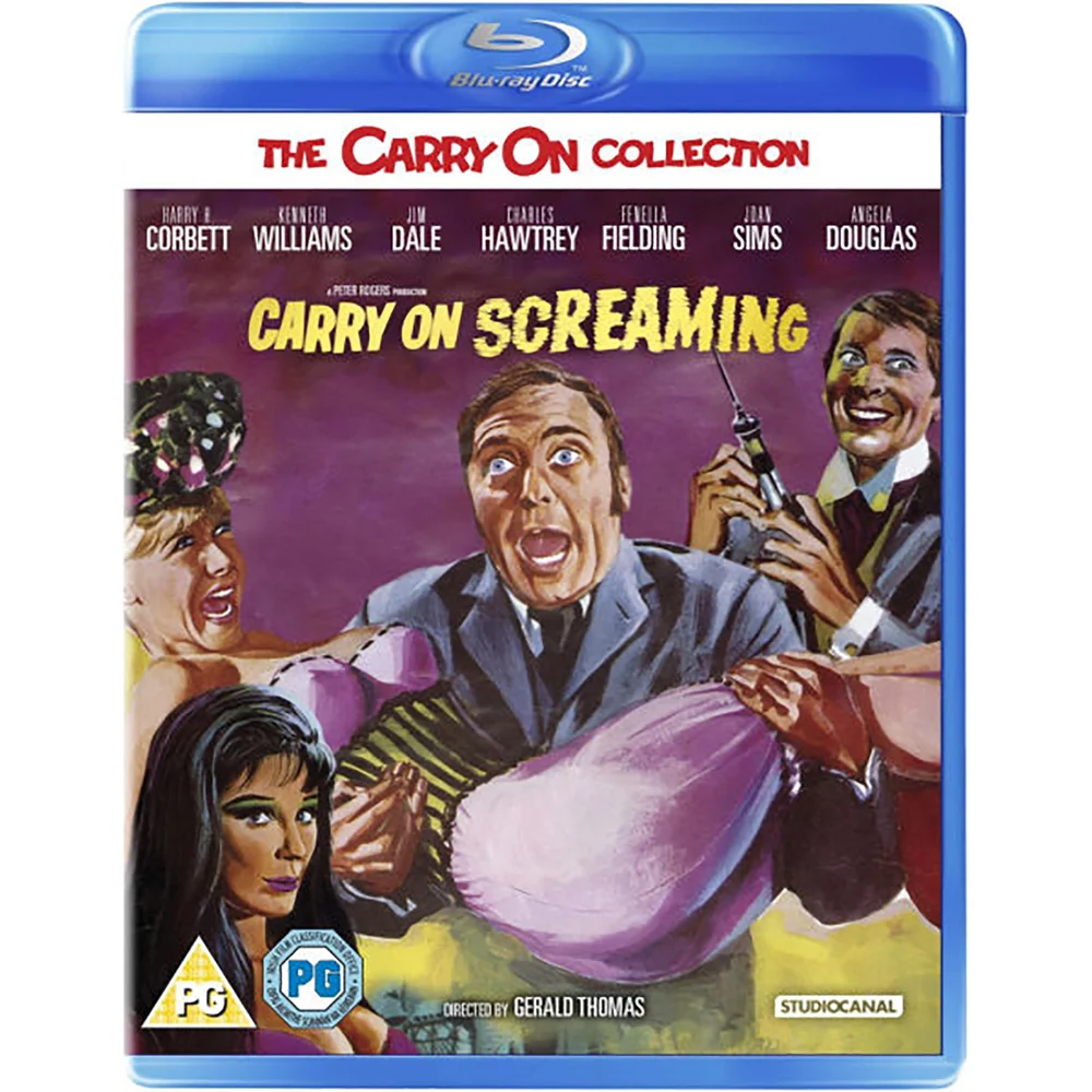 Carry On Screaming - Double Play (Blu-Ray en DVD) Afbeelding 1