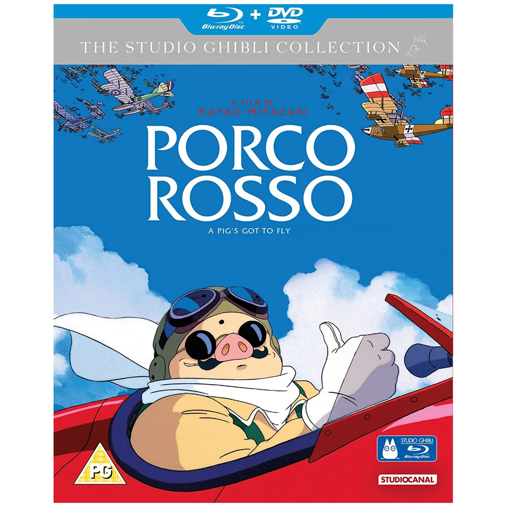 Porco Rosso - Double Play (Blu-Ray en DVD) Afbeelding 1