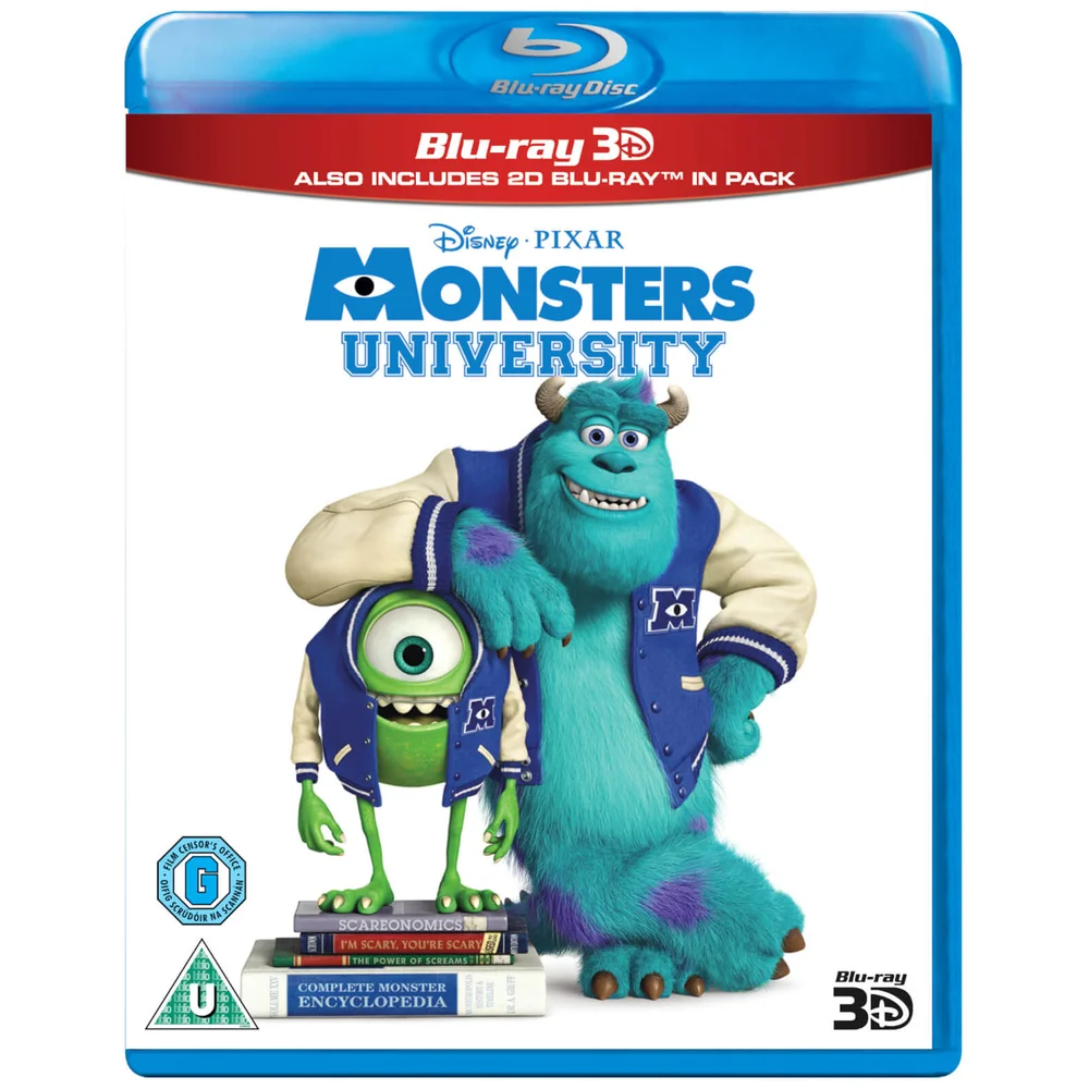 Monsters University 3D (Bevat 2D Versie) Afbeelding 1