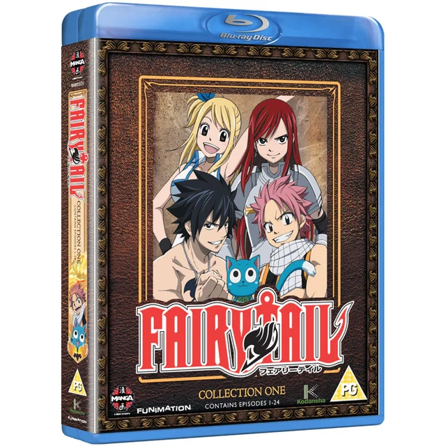 Fairy Tail - Verzameling One (Episodes 1-24)