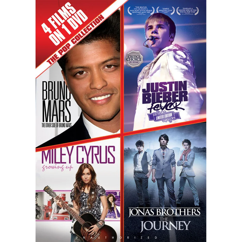 De Pop Verzameling: Bruno Mars, Justin Bieber, Miley Cyrus en The Jonas Brothers Afbeelding 1