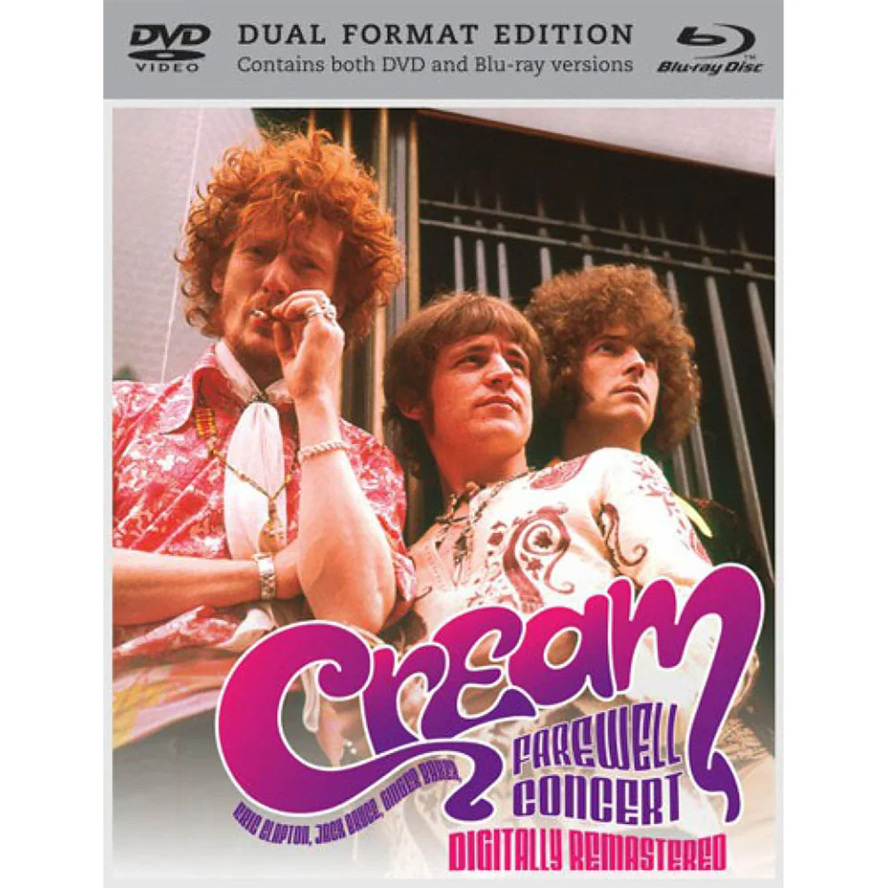 Cream Farewell Concert - Dual Format Editie (Digitally Remastered) Afbeelding 1