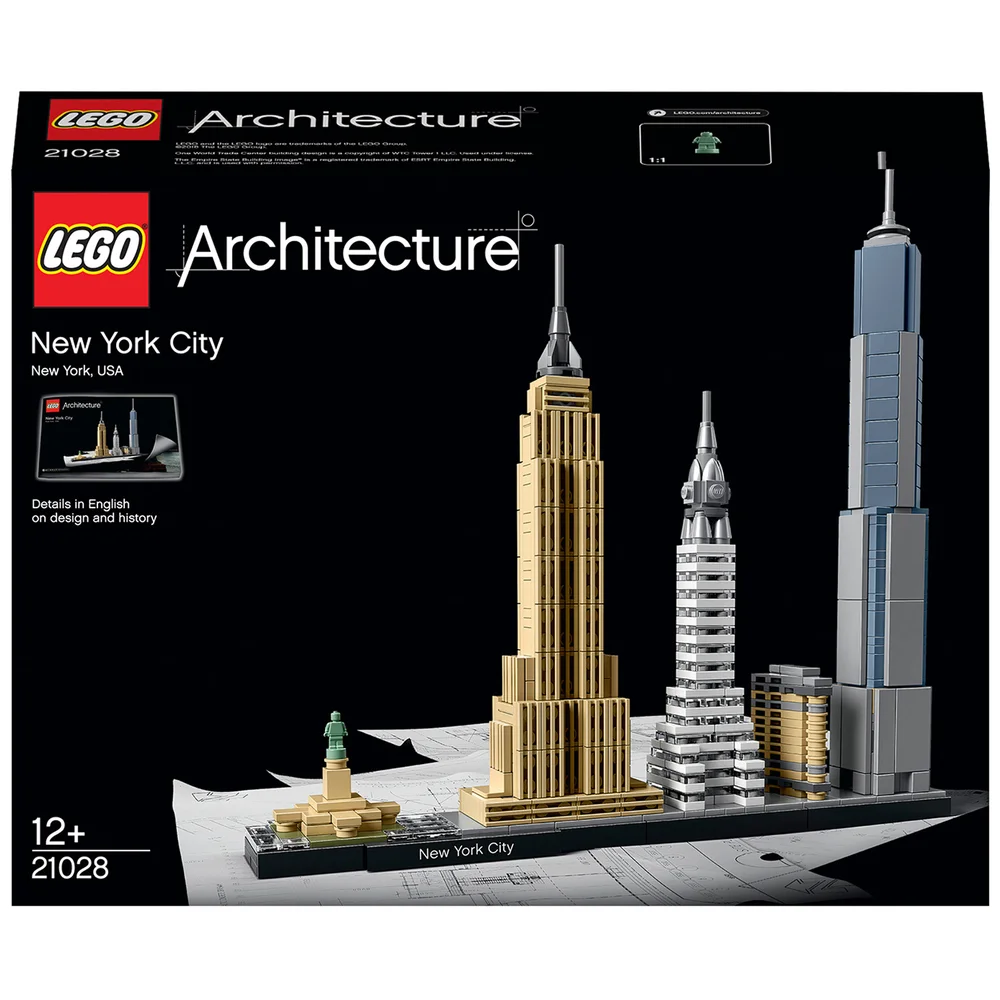 LEGO Architectuur: New York City: Skyline Bouwset (21028) Afbeelding 1