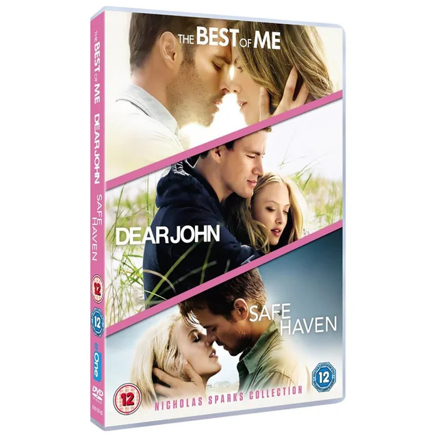 Nicholas Sparks Driedubbel (Dear John/Safe Haven/The Best of Me)