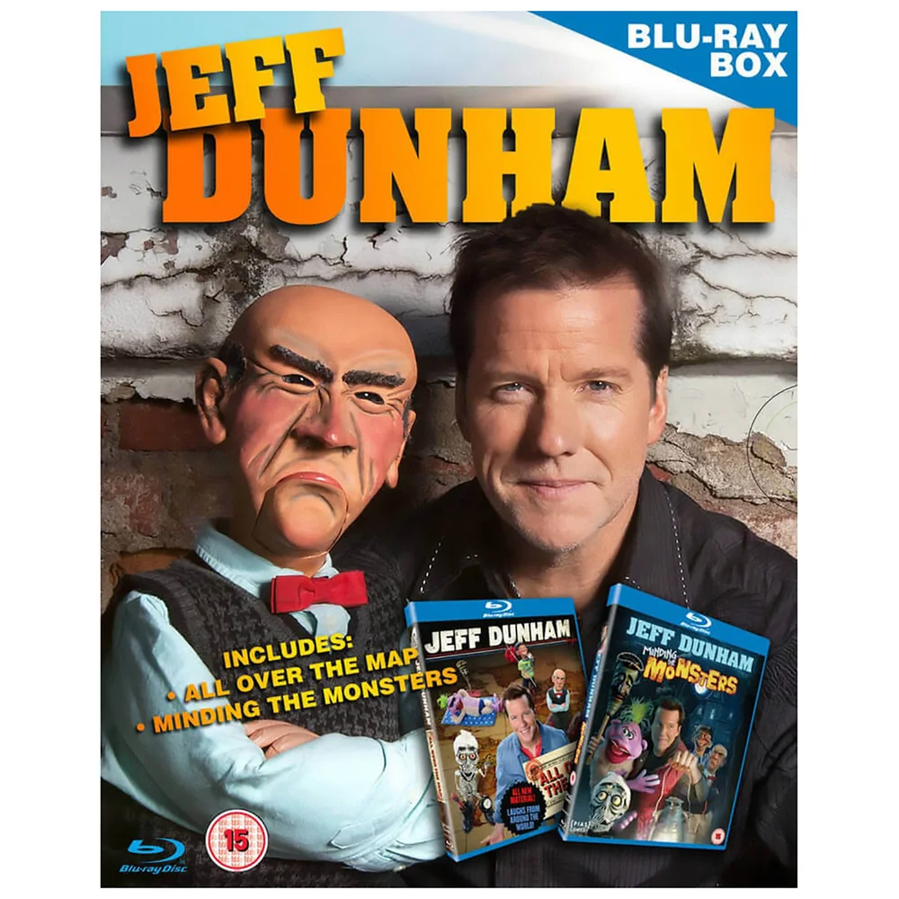 Jeff Dunham Box Set - Minding the Monsters - All Over the Map Afbeelding 1