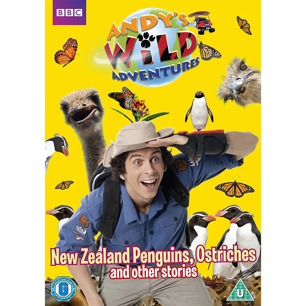 Andy's Wild Adventures - New Zealand Penguins, Ostriches and Other Stories Afbeelding 1