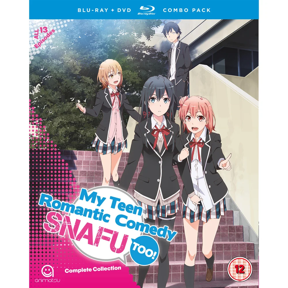 My Teen Romantic Comedy SNAFU Too! (Aflevering 1-13) Blu-ray/DVD combo Afbeelding 1