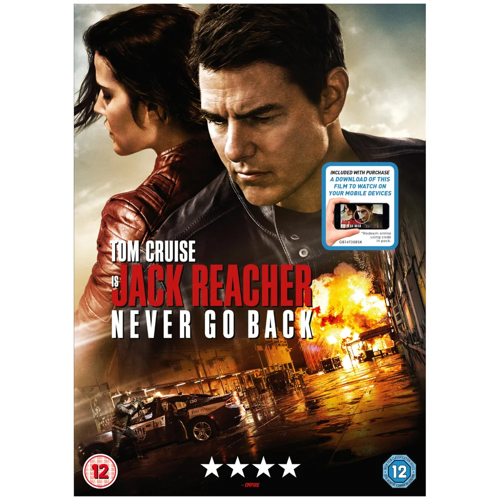 Jack Reacher: Never Go Back (Includes Digital Download) Afbeelding 1