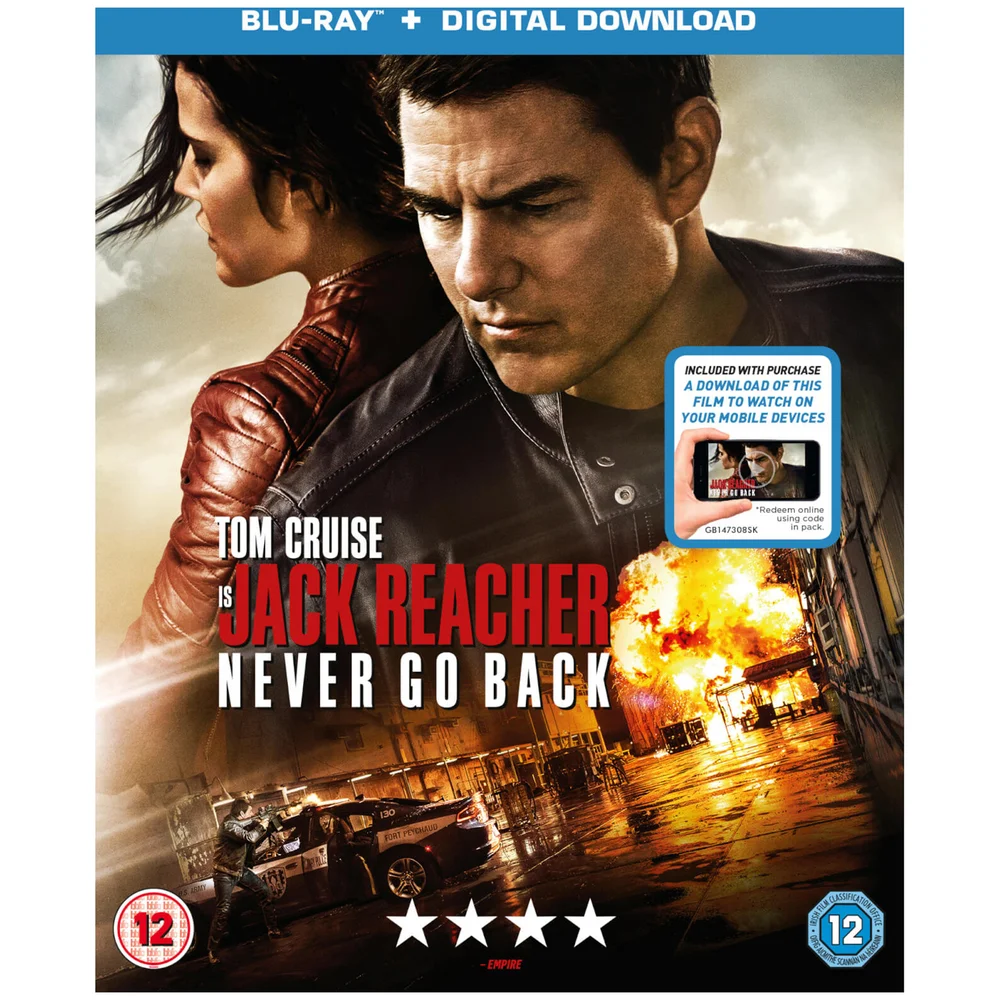 Jack Reacher: Never Go Back (inclusief digitale download) Afbeelding 1