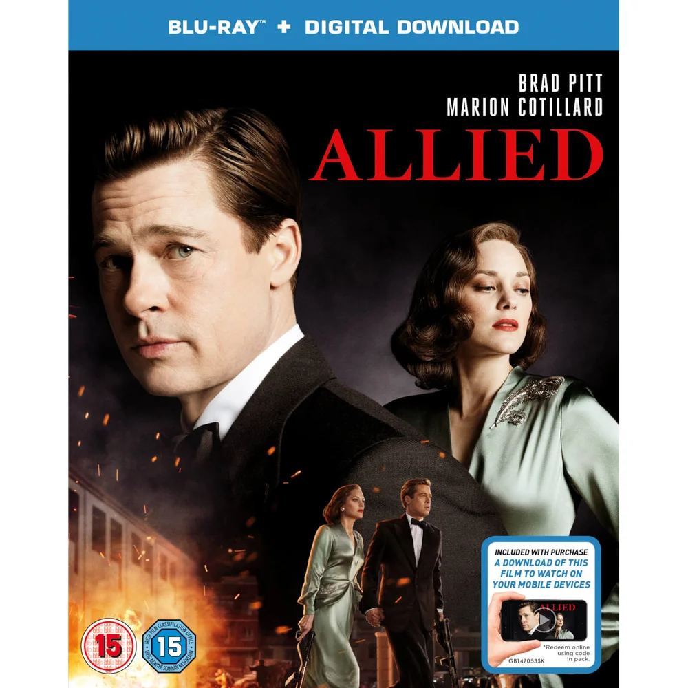 Allied (Includes Digital Download) Afbeelding 1