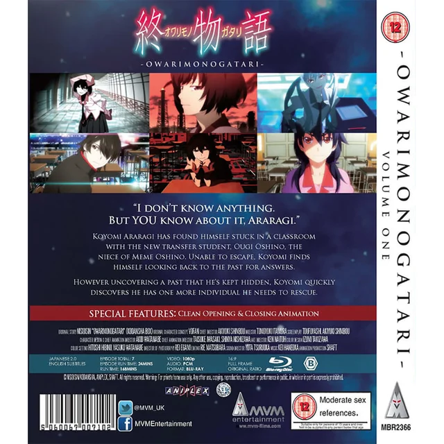 Owarimonogatari - Deel 1