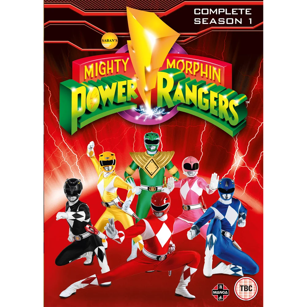 Mighty Morphin Power Rangers complete seizoen 1 collectie Afbeelding 1