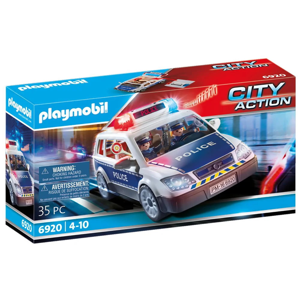 Playmobil City Action Squad Car met licht en geluid (6920) Afbeelding 1