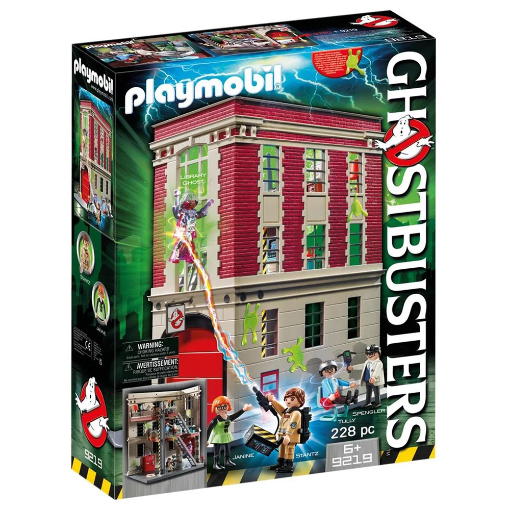 Playmobil Ghostbusters™ Brandweerkazerne (9219) Afbeelding 1