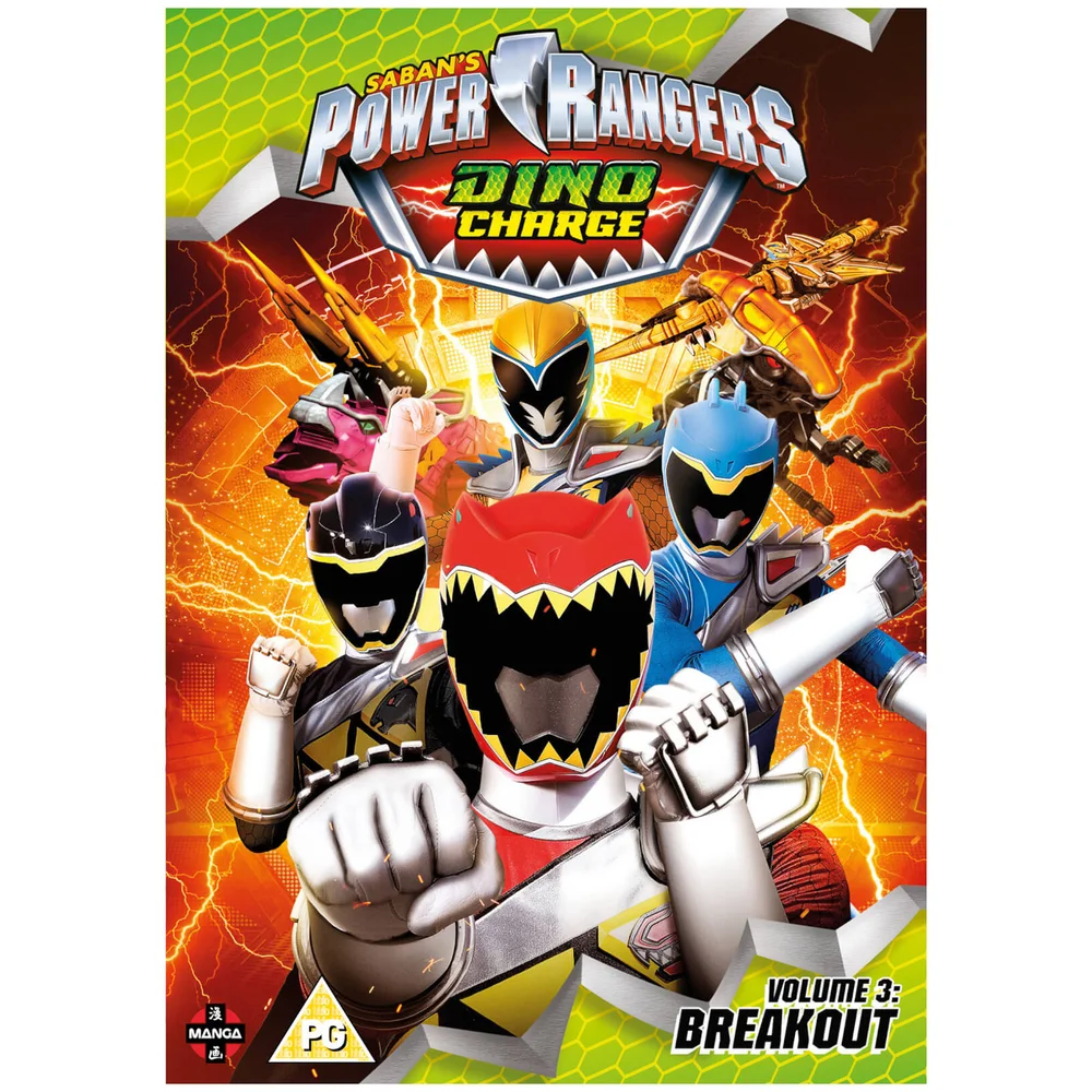 Power Rangers Dino Charge: Breakout (Volume 3) afleveringen 9-12 Afbeelding 1