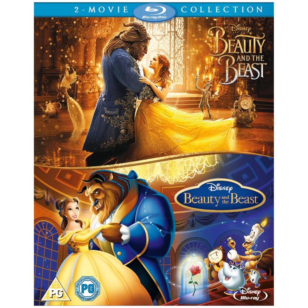 Beauty & The Beast Live Action/Animated Doublepack Afbeelding 1