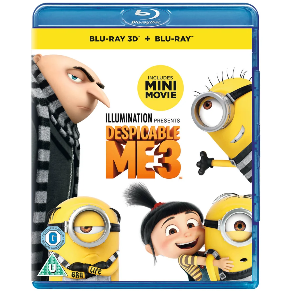 Despicable Me 3 3D (inclusief 2D versie & digitale download) Afbeelding 1
