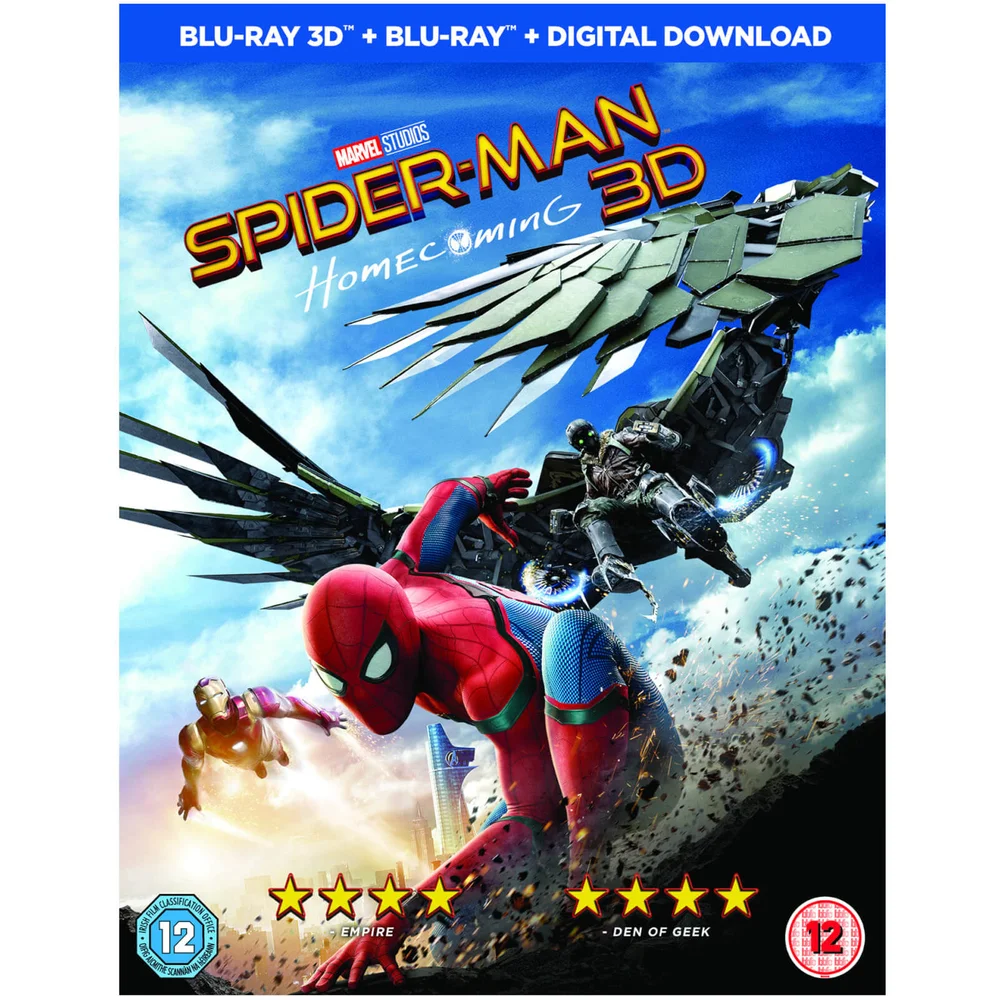 Spider-Man Homecoming 3D (Includes 2D Version) Afbeelding 1