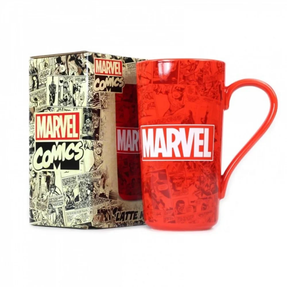 Mug Latte Boxed - Marvel Marvel Logo Afbeelding 1