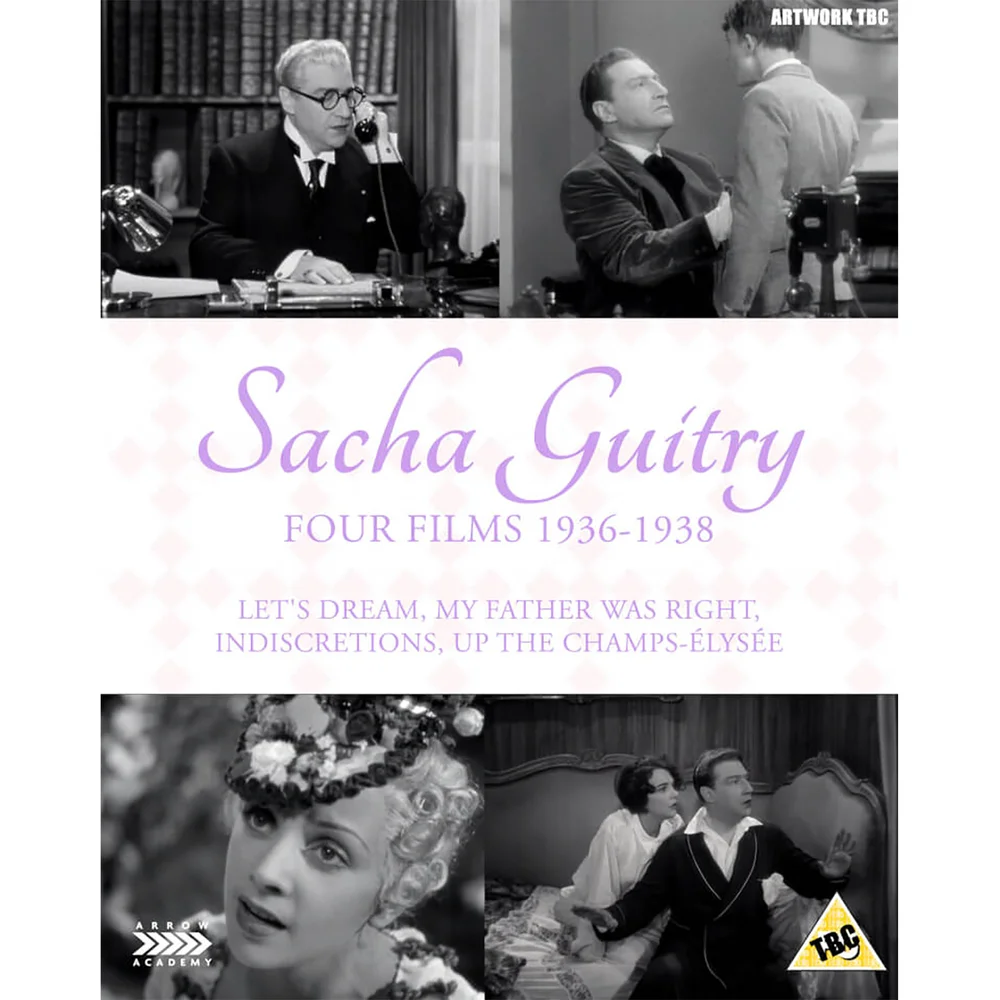 Sacha Guitry: Four Films 1936-1938 (Limited Edition) Afbeelding 1