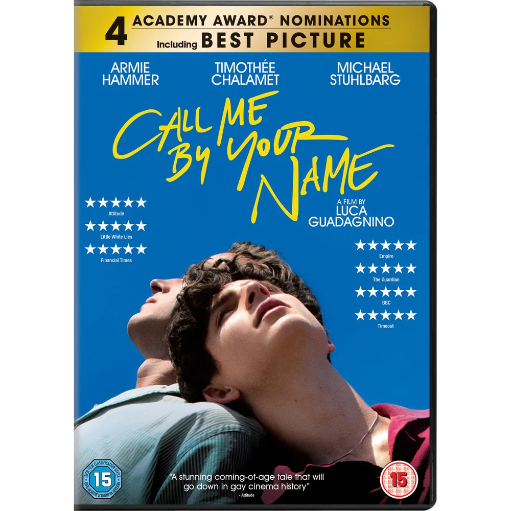 Call Me By Your Name Afbeelding 1