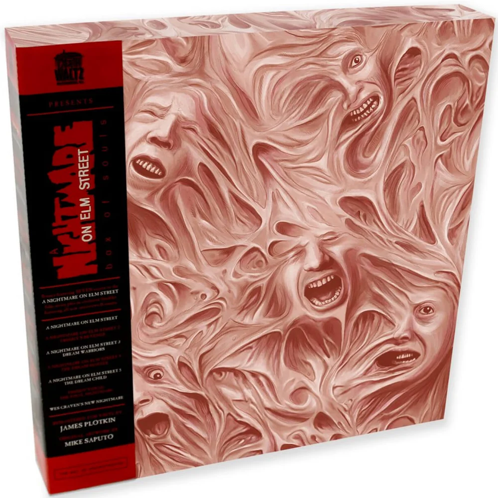 Death Waltz Recording Co. - A Nightmare On Elm Street: Box Of Souls 180g 8xLP Boxset Afbeelding 1