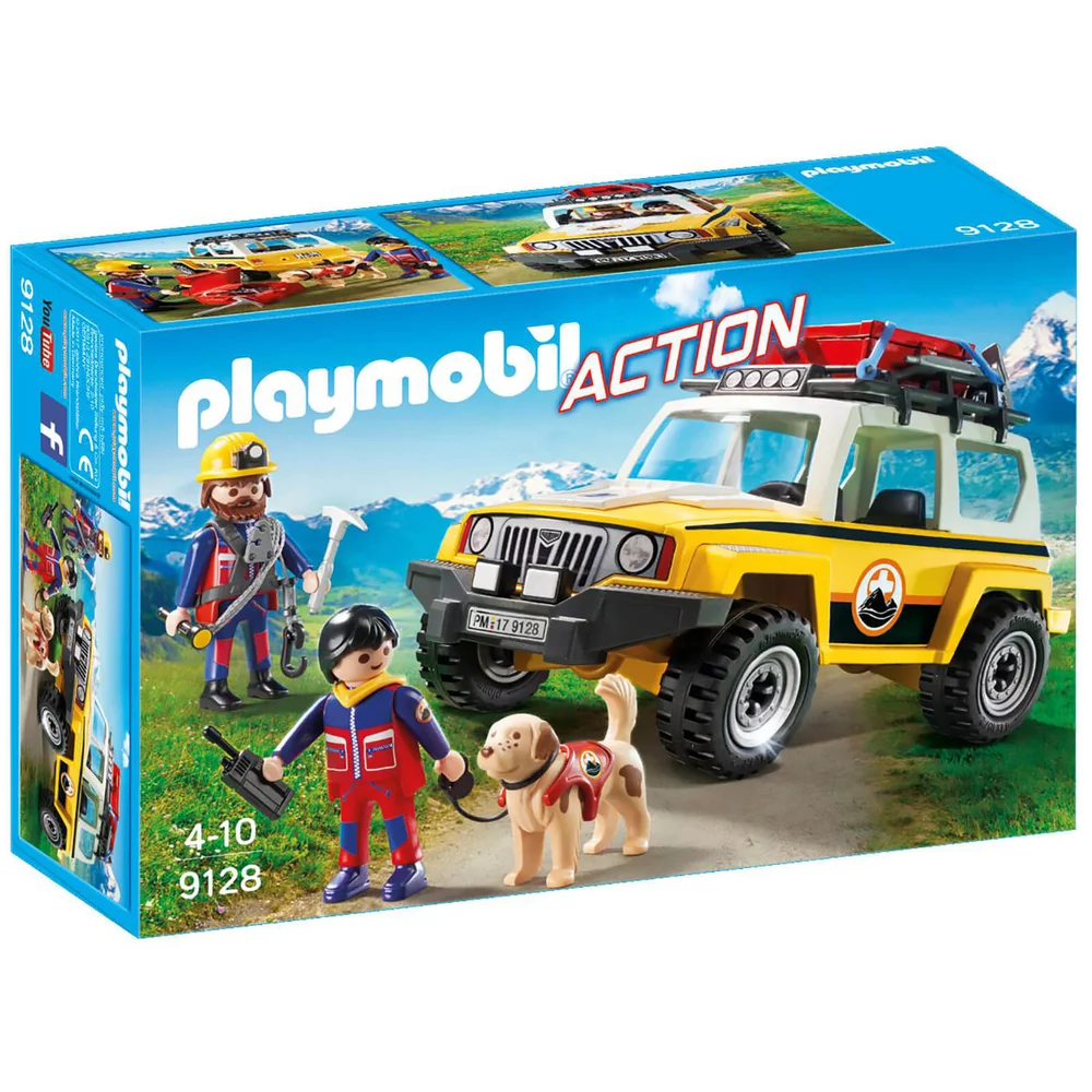 Playmobil Mountain Rescue Truck (9128) Afbeelding 1