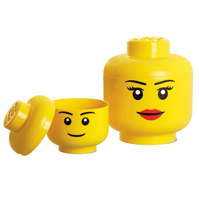 LEGO Iconic Meisjes opbergkop - klein