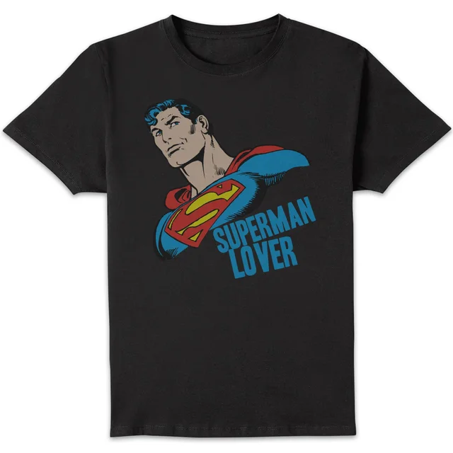 DC Comics Superman Lover T-shirt - Zwart