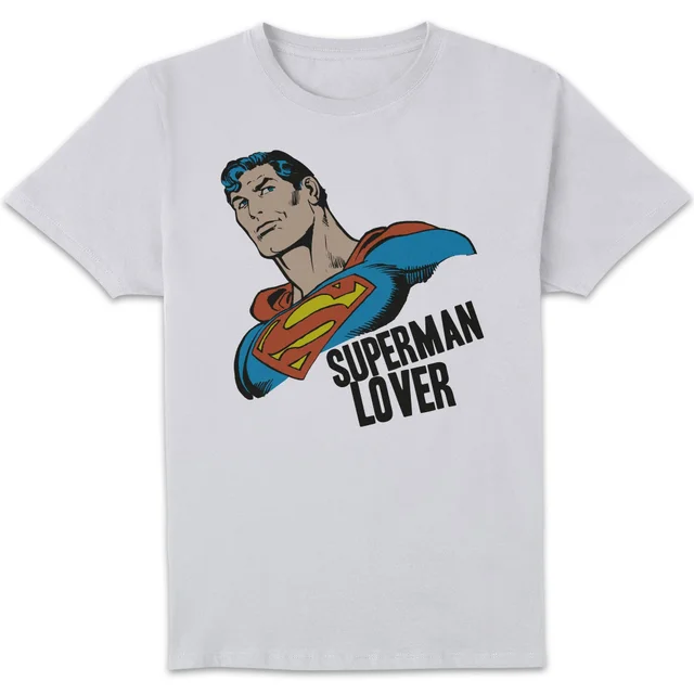 DC Comics Superman Lover T-shirt - Wit