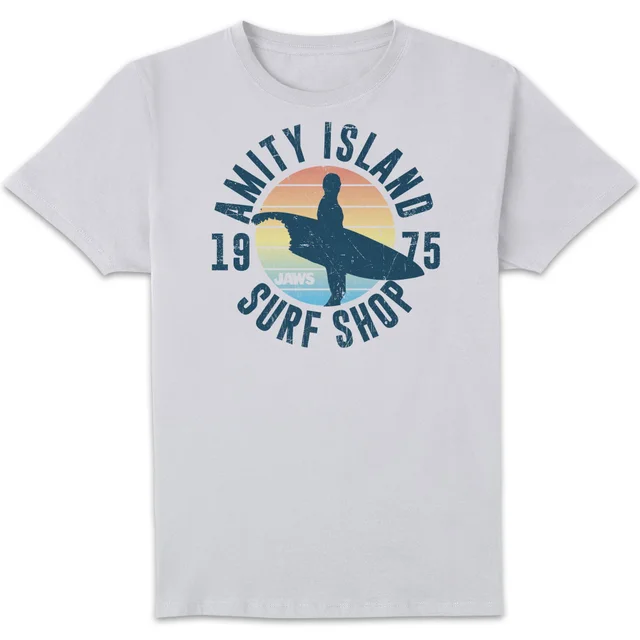 Jaws Amity Surf Shop T-shirt - Wit