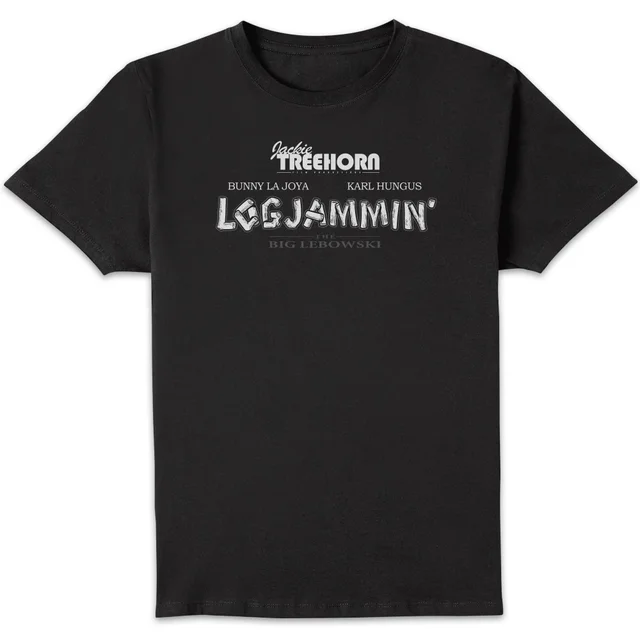 The Big Lebowski Logjammin T-shirt - Zwart