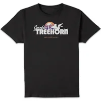 The Big Lebowski Treehorn Logo T-shirt - Zwart