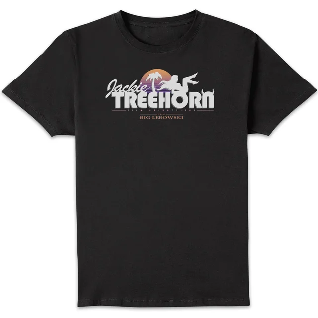 The Big Lebowski Treehorn Logo T-shirt - Zwart