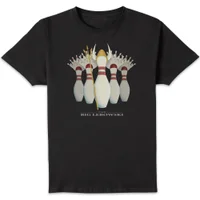 The Big Lebowski Pin Girls T-shirt - Zwart