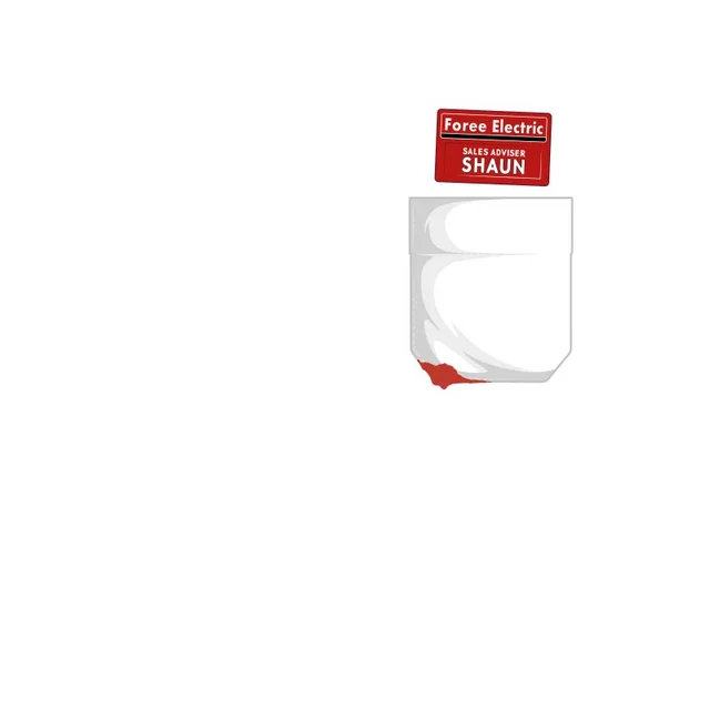 Shaun of the Dead Foree Electric Pocket T-shirt - Wit