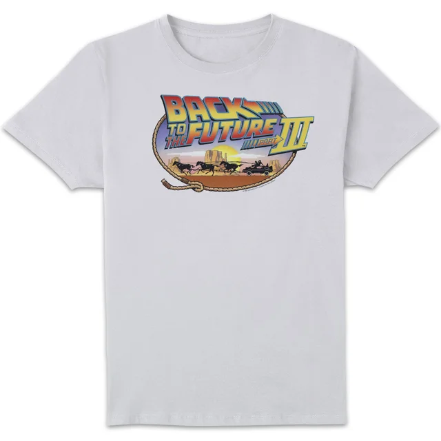 Back to the Future Lasso T-shirt - Wit