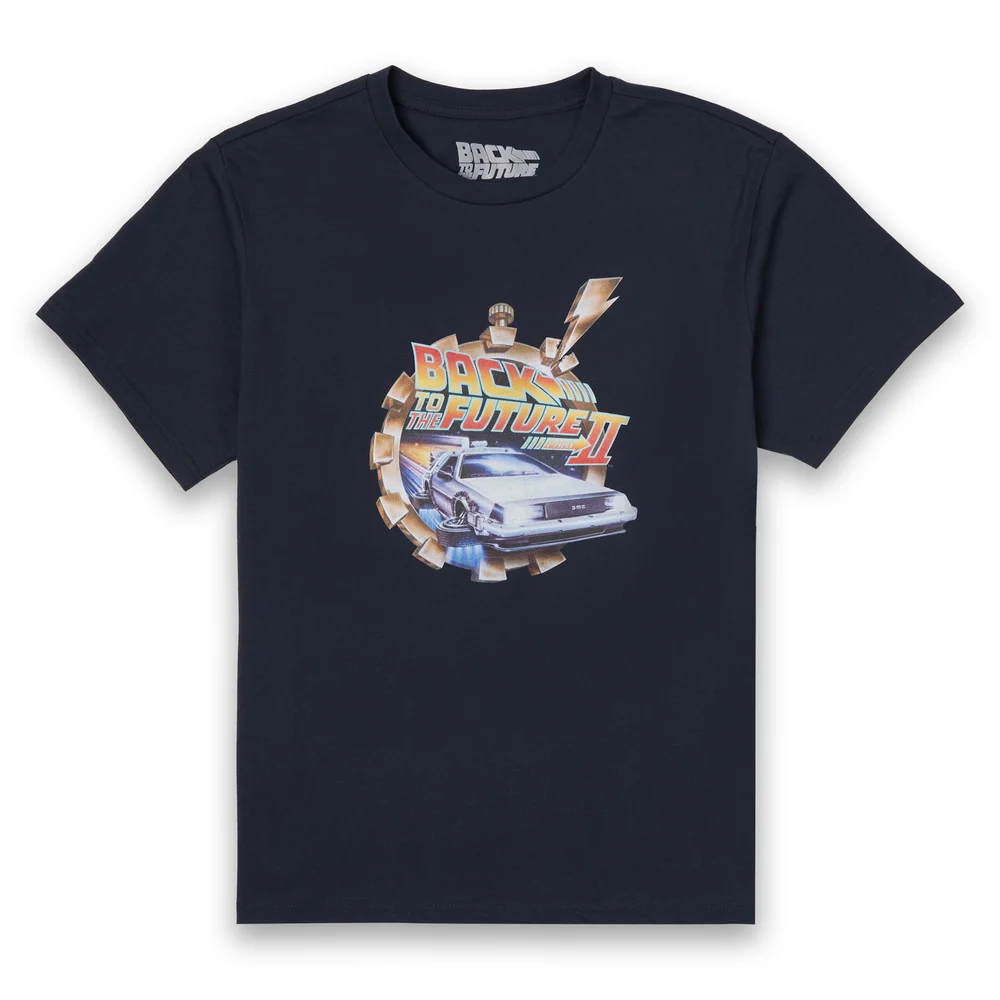 Back to the Future Clockwork T-shirt - Navy - S Afbeelding 1