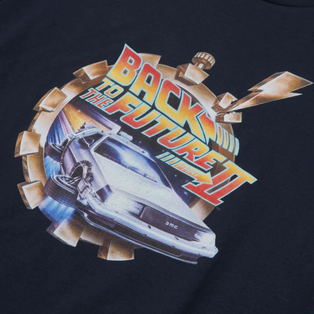 Back to the Future Clockwork T-shirt - Navy