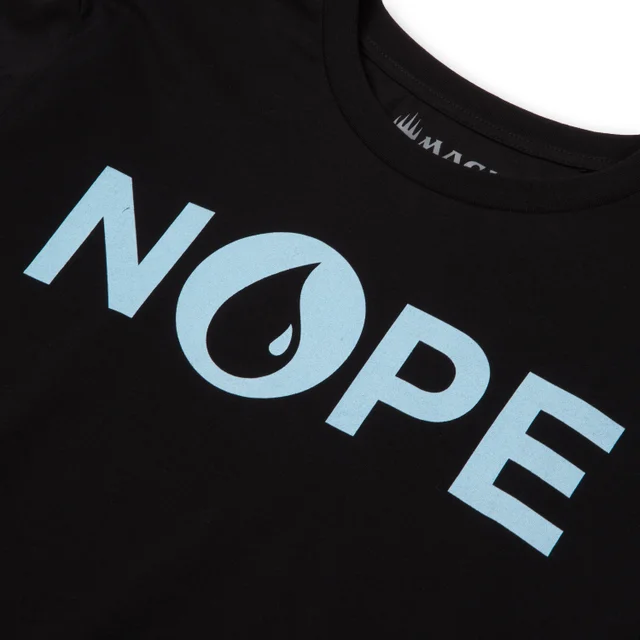 Magic The Gathering Nope T-shirt - Zwart