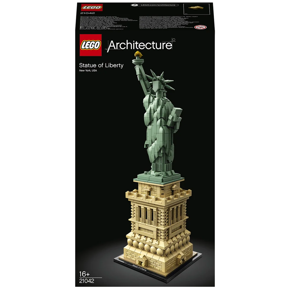 LEGO 21042 Architecture Vrijheidsbeeld Model Bouwset, New York Display en Verzamelmodel voor Volwassenen Afbeelding 1