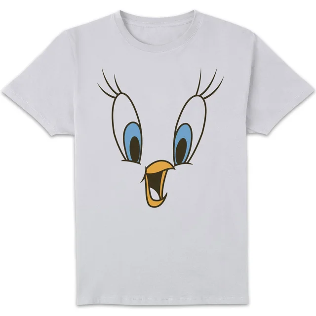 Looney Tunes Tweety Face T-shirt - Wit