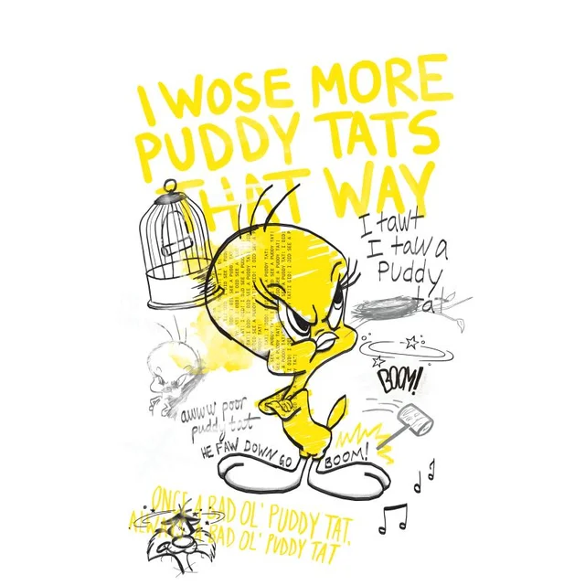 Looney Tunes Tweety T-shirt - Wit