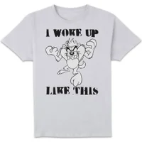 Looney Tunes Taz I Woke Up Like This T-shirt - Wit - undefined undefined