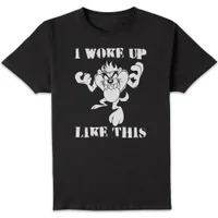 Looney Tunes Taz I Woke Up Like This T-shirt - Zwart